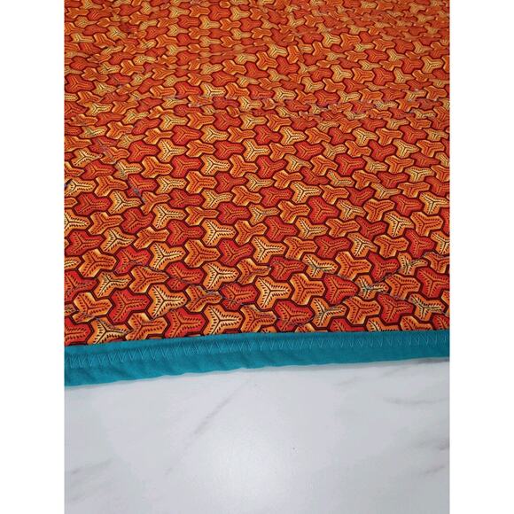 Vintage Zodiac Zen Lion Gold Celestial‎ Star Moon Sun Quilt Handmade Tapestry - Picture 9 of 10